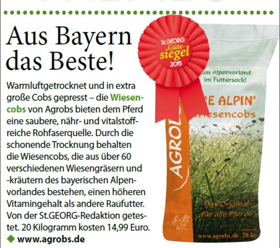 Agrobs PreAlpin Wiesencobs 20 kg Abholware