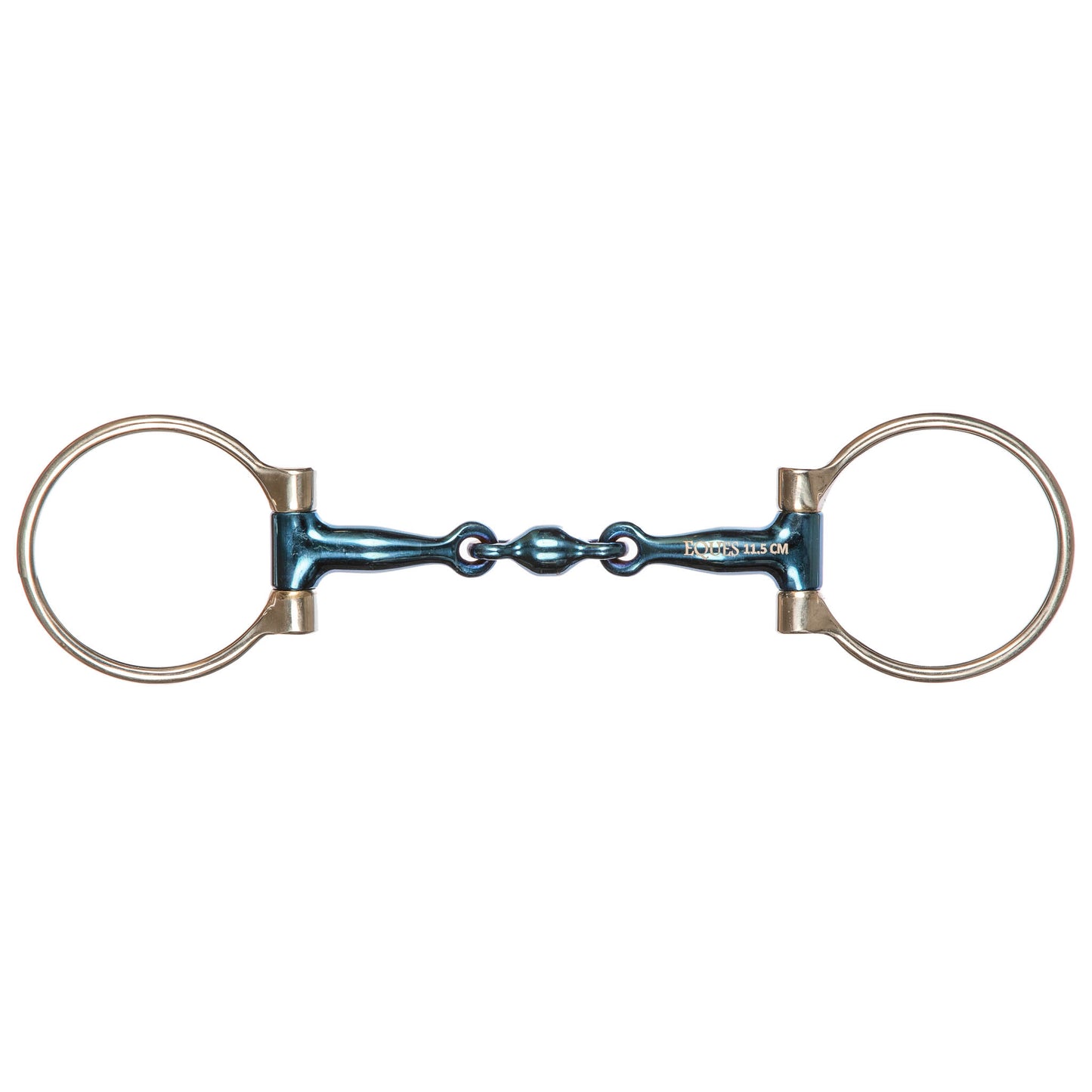 Eques Doppelt gebrochenes Olivenkopfgebiss – Titan