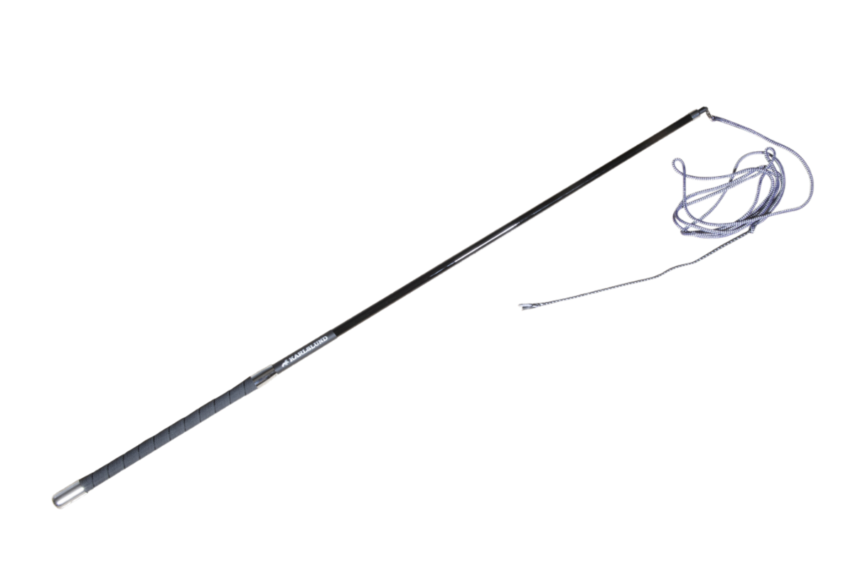 Karlslund Longierpeitsche Carbon, teleskopisch