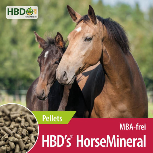 HBD´s HorseMineral MBA-frei (Pellets)